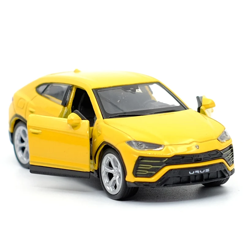 Модель автомобиля WELLY 1:36 Urus Super SUV из сплава игрушка с откидной спинкой подарок для