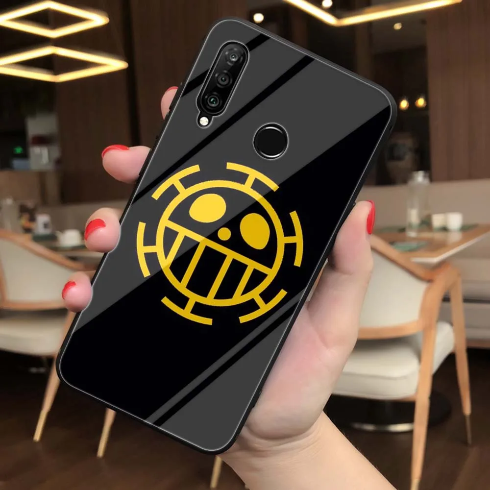 TG10 Lavaza one piece Luffy мягкий чехол из закаленного стекла для huawei Honor 8x9 mate 20 P10 P20 P30 Lite Pro P Smart Cover - Цвет: TG10