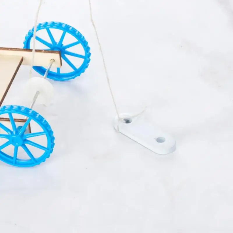 Гравитационная модель автомобиля DIY Детская игрушка образование научный эксперимент деревянная доска искусство ремесла DIY игрушки подарок для детей