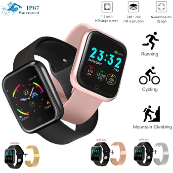

I5 Waterproof Sports Smart Watch Men Women Fitness Tracker Smartwatch Wristband Silicone Bracelet Smarth Watch