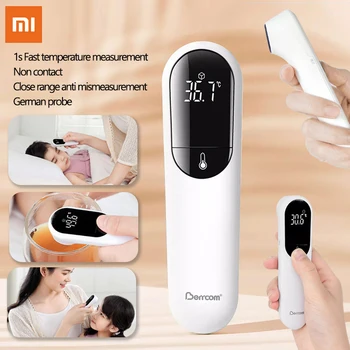 

Xiaomi Berrcom Thermometer Non Contact Measurement Fever Infrared Clinical Thermometer Accurate Digital LED Shown Multi Purpose