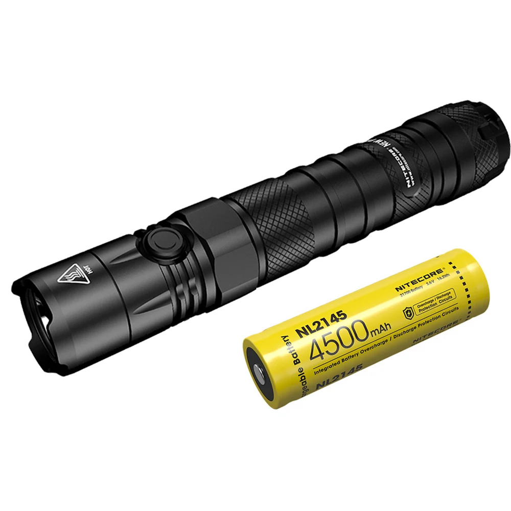 NITECORE P12 Тактический светильник XP-L HD V6 max 1200 люмен луч бросок 238 м наружный фонарь поисково-спасательный ручной светильник - Испускаемый цвет: P12 NL2145