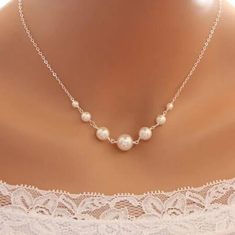 Vintage Simple String Beads Artificial 