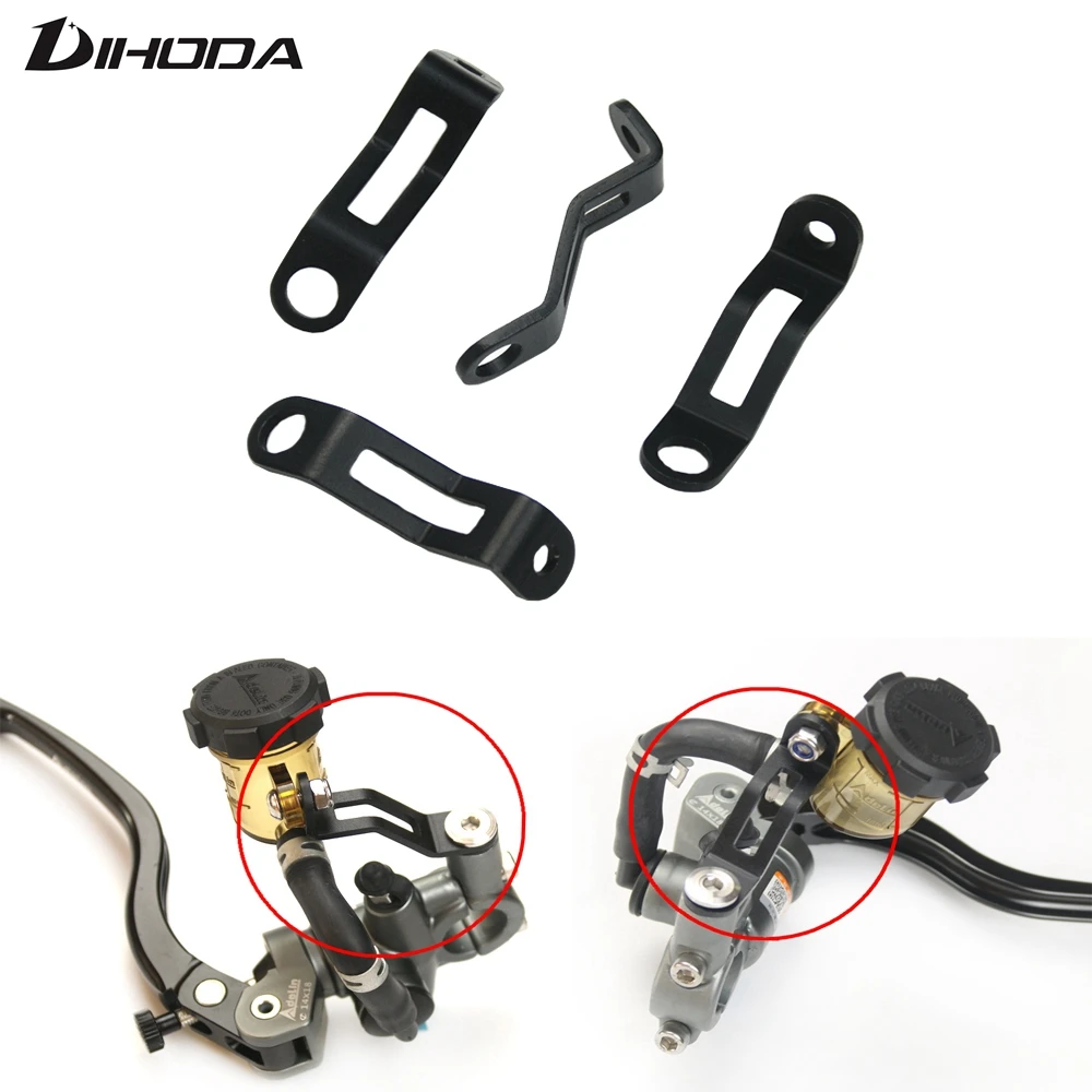 Motorcycle Clutch Brake Master Cylinder Fluid Reservoir Tank Oil Cup Holder Support Bracket For Adelin PX-1 Frando Pump motorcycle brake tank bracket
