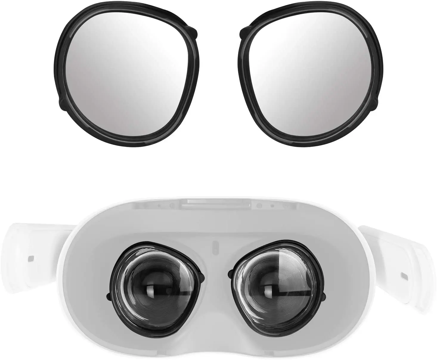 1 Pair Anti-Blue Eyeglass Lens For Oculus Quest 2 VR Accessories Protective Glass Magnetic Glasses Lens For Quest2 Oculus Rift S_voghion.com