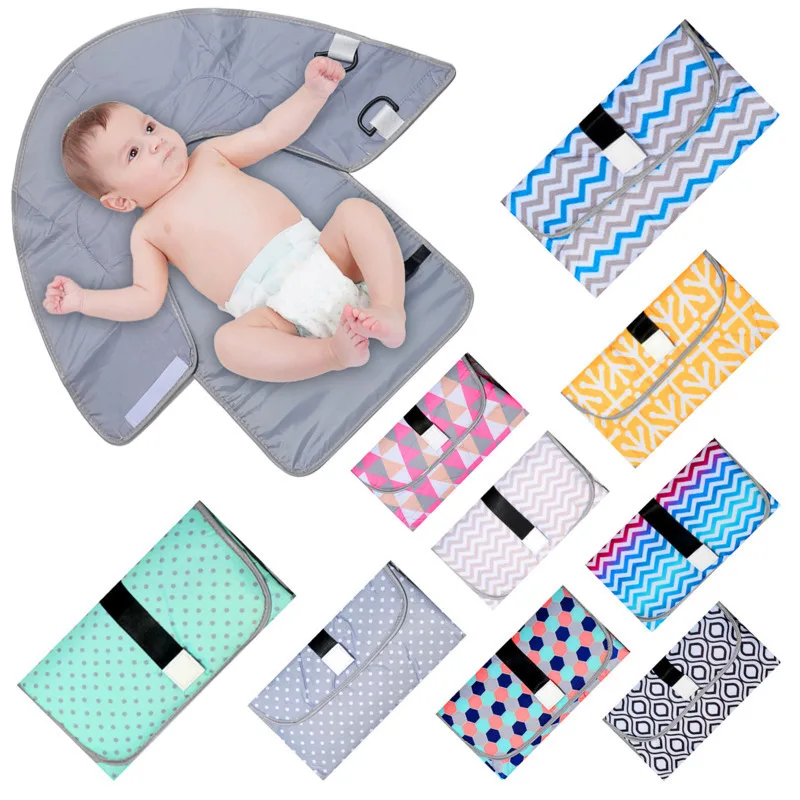 

Baby Exchange Diaper Pad Fold Waterproof Nursing Urine No Wet Septum Three-in-one Work 4-6 7-9 Months