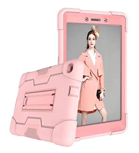 

For Galaxy Tab A 8.0 2019 Case T290 T295 Anti-Slip Silicone High Impact Resistant Aromr Case for Samsung Galaxy Tab A 8.0 Case