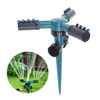 

360° Rotating Lawn Ground Insert Automatic Sprink Water Watering Sprinkler Sprayer Lawn Garden Sprinkling Irrigation Kits