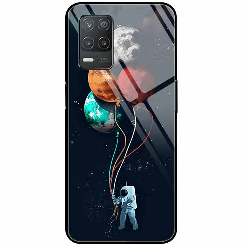 Tempered Glass Hard Protective Back Cover - Cute Design