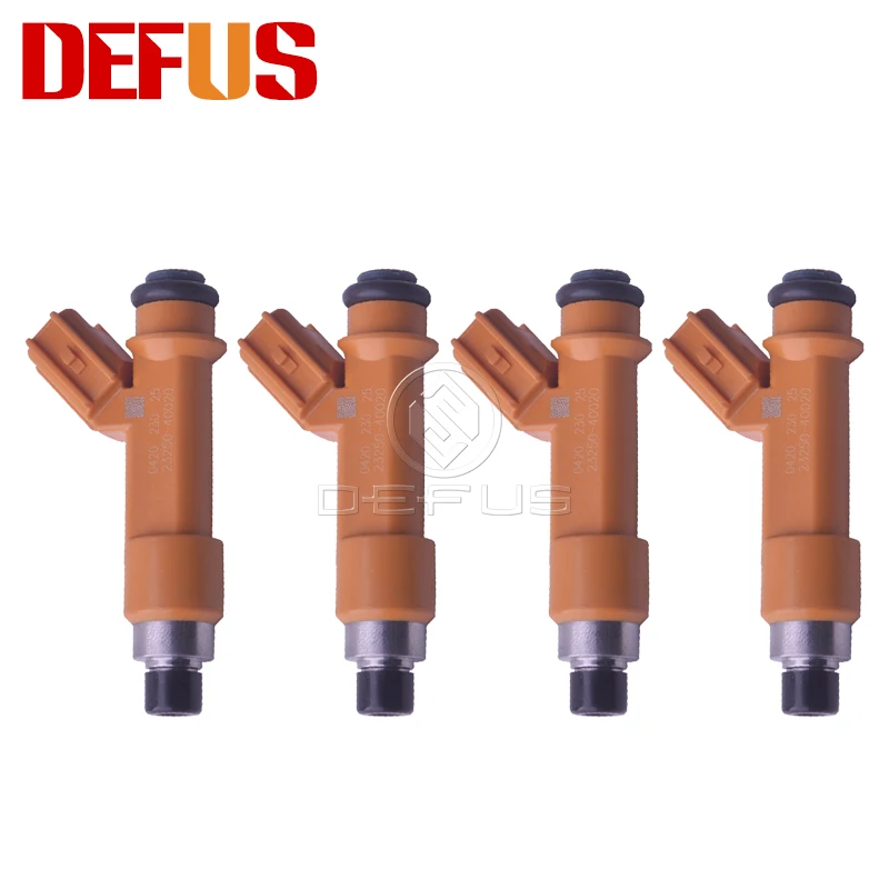 

DEFUS 4PCS 23250-40020 Fuel Injector Nozzle For Toyota Camry RAV4 Highlander Solara 2.4L 02-04 2325040020 Petrol Injection Bico