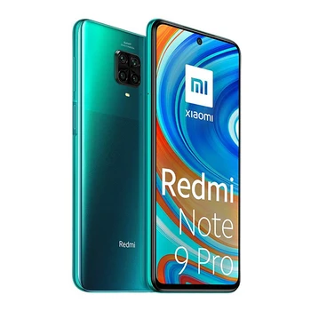 Перейти на Алиэкспресс и купить Xiaomi Redmi Note 9 Pro 6 Гб/128 Гб зеленый (тропический зеленый) с двумя Sim-картами
