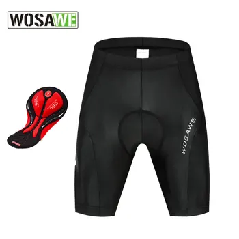 

WOSAWE 2020 Cycling Shorts Reflective Anti-sweat MTB Shorts Loose Fit Breathable Bicycle Short Pants Shockproof Bike Underwear