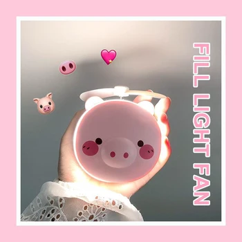 

Portable Fan USB Air Conditioner Mini Electric Fan Flexible USB Mini Cooling Cooler For Lamp Makeup Fill Ligh
