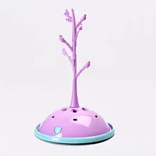 Бутылки младенца дренажная Стойка Многофункциональный антибактериальные Портативный Бутылочки для хранения сушильные стеллажи для выставки товаров 72XC