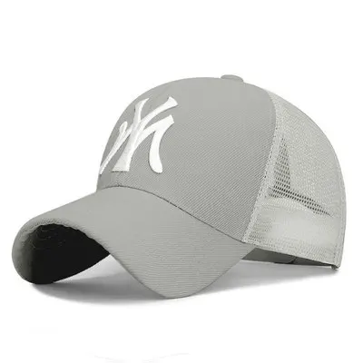 Outdoor Sport Baseball Cap Spring And Summer Fashion Letters Embroidered Adjustable Men Women Caps Fashion Hip Hop Hat TG0002 net-gray