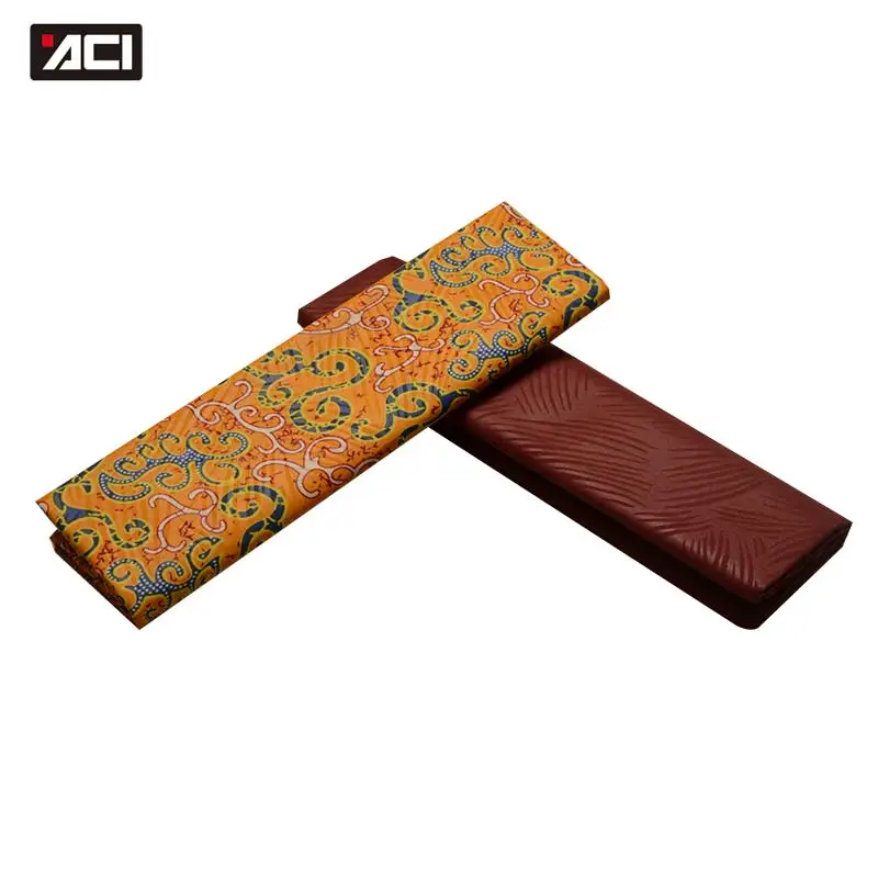 ACI полиэстер воск Анкара Kente Ткань Chitenge Гана воск для платья африканская Kitenge Ткань с принтом для ткани в 2+ 2 ярдов