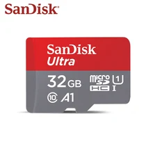 Карта памяти Micro Sd Sandisk, карта Micro Sd Class10 TF card, 16 ГБ, 32 ГБ 64 ГБ 128 ГБ 80 МБ/с. карта памяти для смартфона и настольного ПК