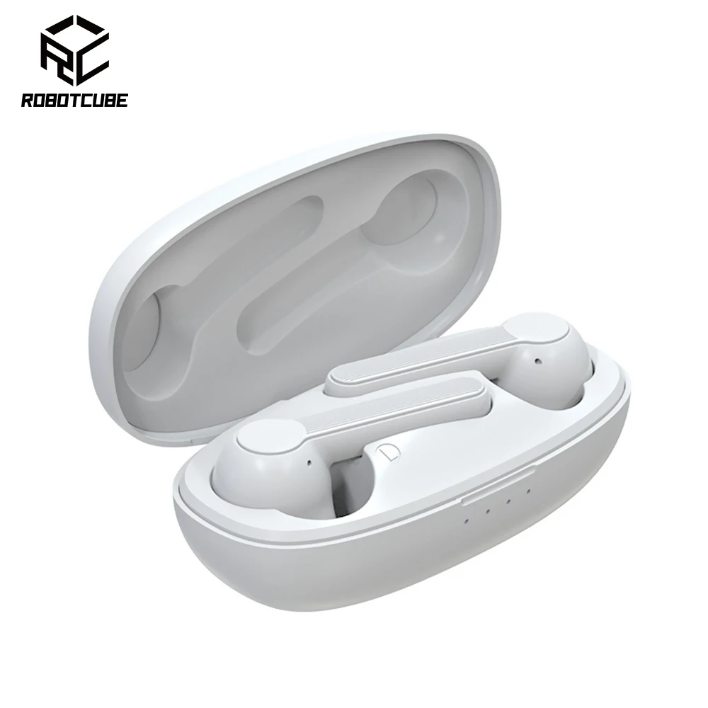 Robotcube XY7 TWS Wireless Bluetooth Earphone Headphones Tap Control Headset Handsfree True Earbuds For xiaomi | Электроника