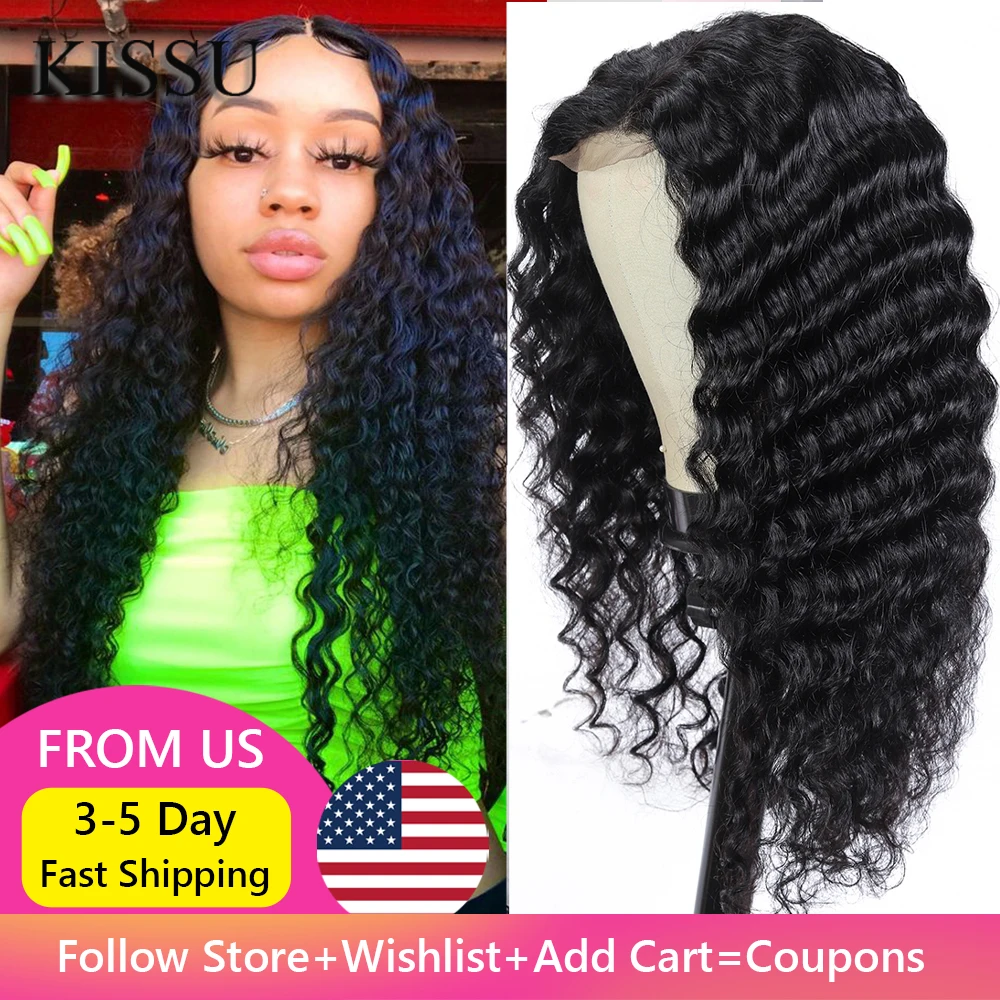 

Indian Deep Wave Wig 4x4 Closure Wig With Lace Deep Curly Wig Long Curly Wig Human Hair Wigs For Women Curly Hair Wig Sale