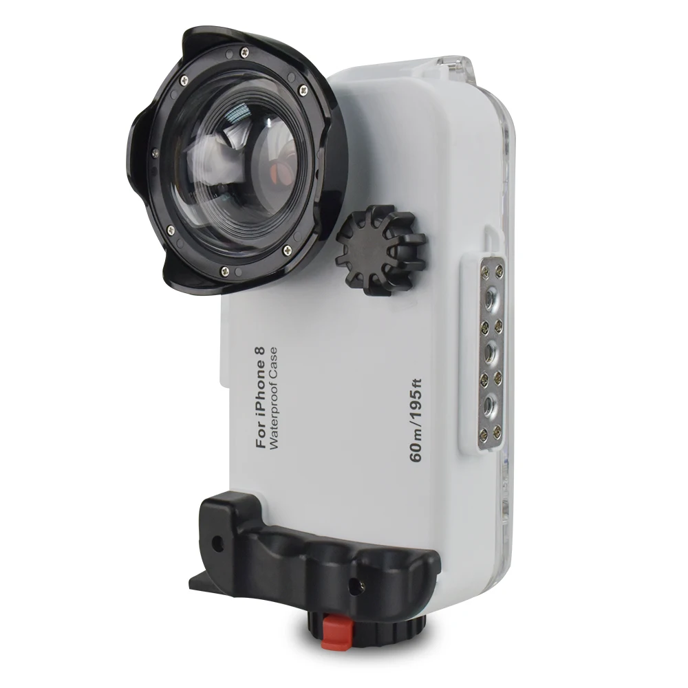 60M Diving Phone Case For iphone 8  Waterproof