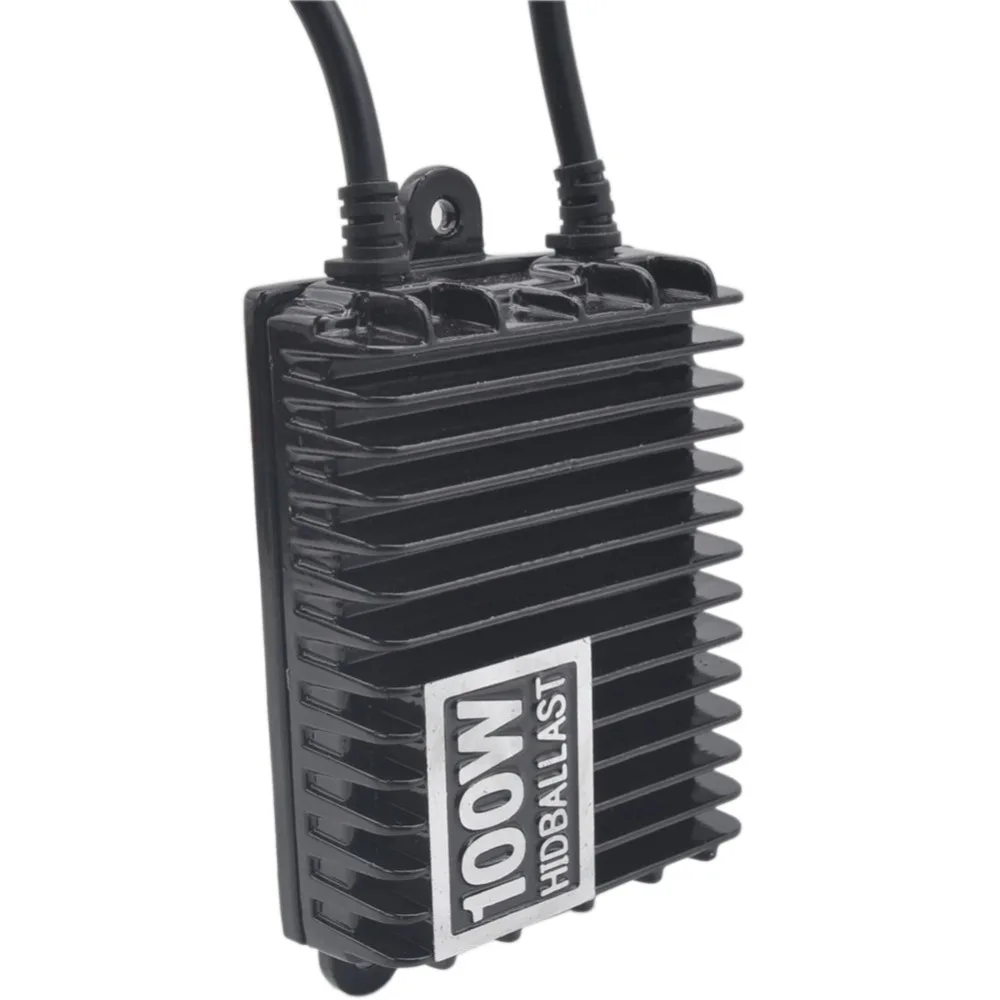 1 шт 100W ксеноновых фар, Высокопрочная конструкция балласт для HID лампы H1 H3 H4 H7 H11 9005 9006 комплект ксенонового балласта электронный конверсионные блоки