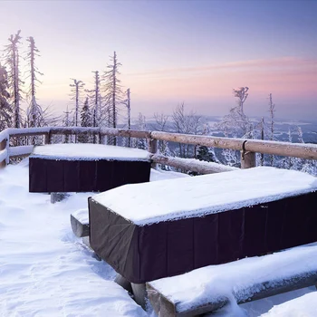 

210D Oxford Cloth Waterproof Outdoor Furniture Table Cover Dust Protection 230*165*80cm Cloth High Quality
