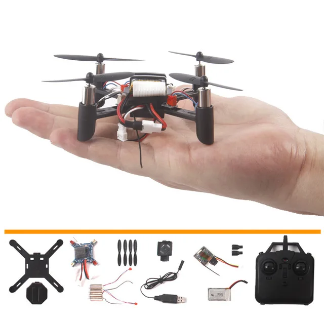 

2.4GHz DIY Assembled Remote Control Helicopter Drone Camera Assembling Quadcopter Teaching Toy Mini Aircraft