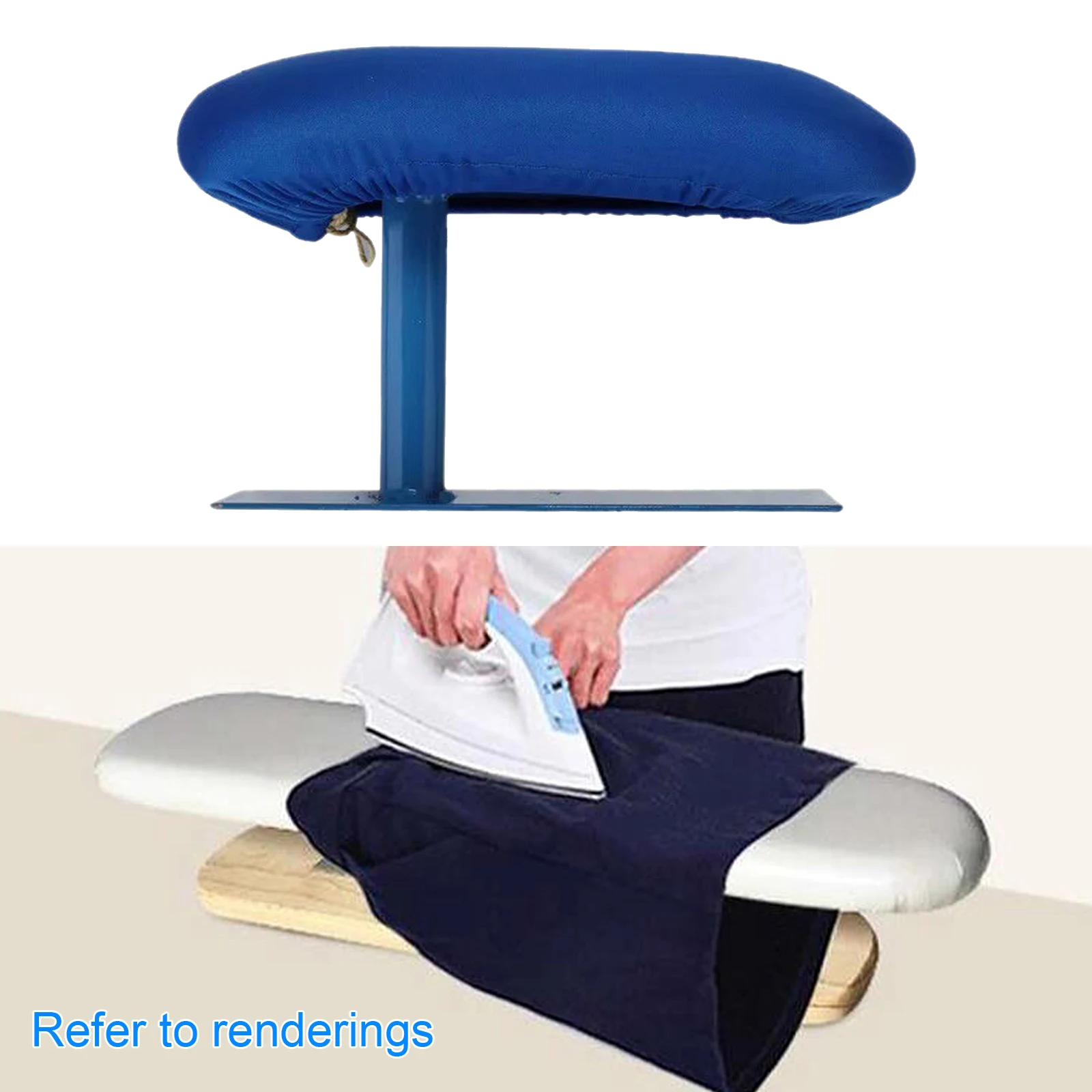 Mini Board Stool Home Travel Neckline Handling Table Top Iron Boards Thicken Pad Space Saving Garment Steamer Iron Accessory