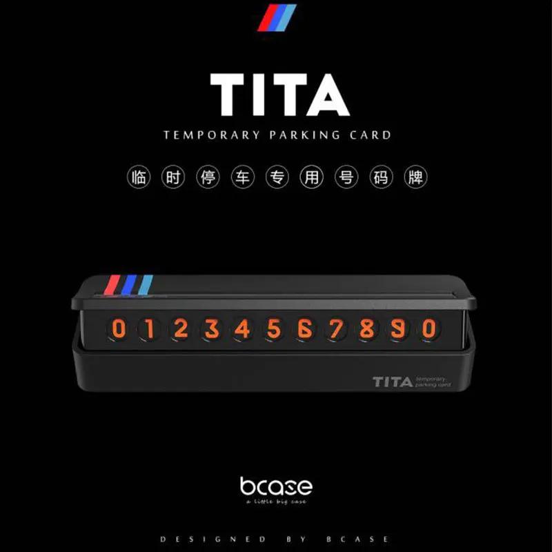 Bcase Tita автомобильные принадлежности стоп знак автомобильные декоративные аксессуары для автомобиля временный стоп знак креативный стоп знак