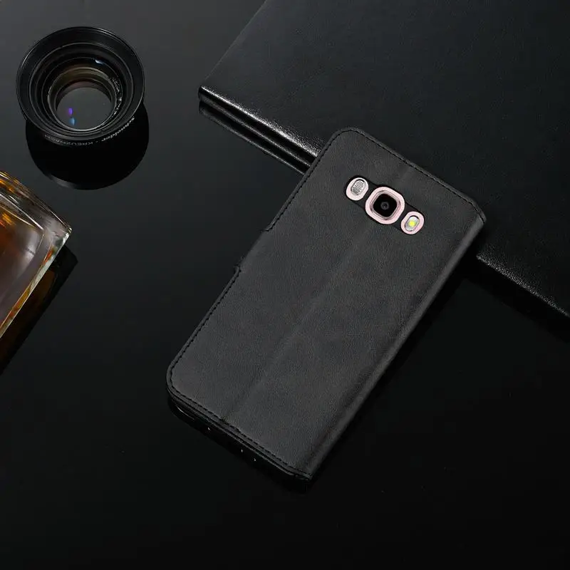 Классический флип-чехол из искусственной кожи для samsung Galaxy J7 J6 Plus, роскошный Магнитный Ретро чехол для телефона, чехол для samsung J6Plus