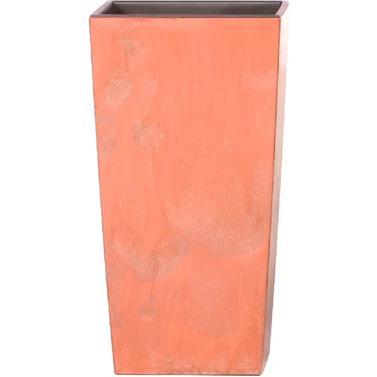 Mooi hoesten bevel Hoge Bloempot 91,5 L Prosperplast Urbi Vierkante Effect Plastic Met  Terracotta Gekleurde Storting Tiesto Opknoping Tafel Voor  Balkon|Bloempotten & Bloembakken| - AliExpress