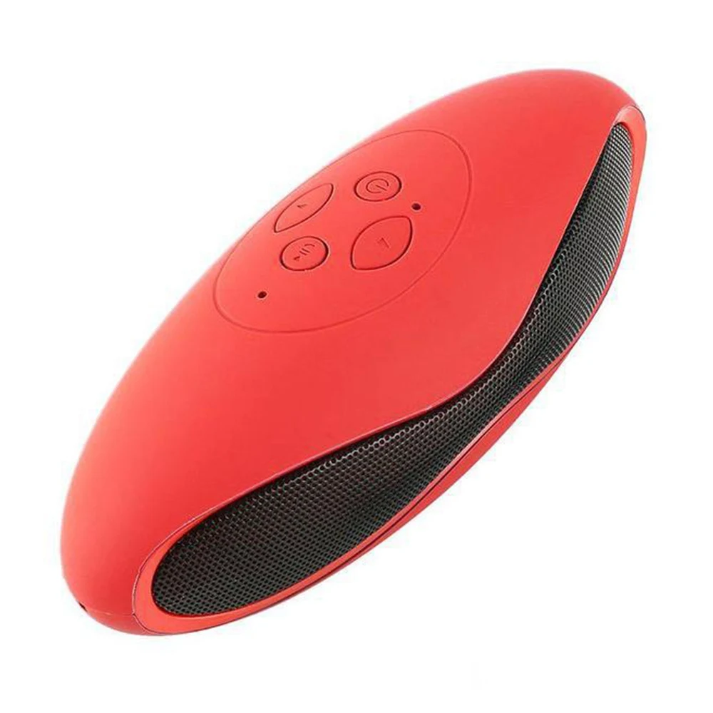 KISSCASE Bluetooth динамик портативный открытый перезаряжаемый беспроводной динамик s Саундбар сабвуфер громкий динамик MP3 беспроводной динамик - Цвет: Red
