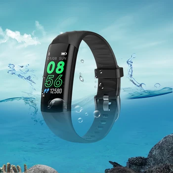 

IP68 Waterproof Smart Bracelet Pedometer Heart Rate Monitor Blood Oxygen Fitness Tracker Smart Wristband Multi Sport Smart Band