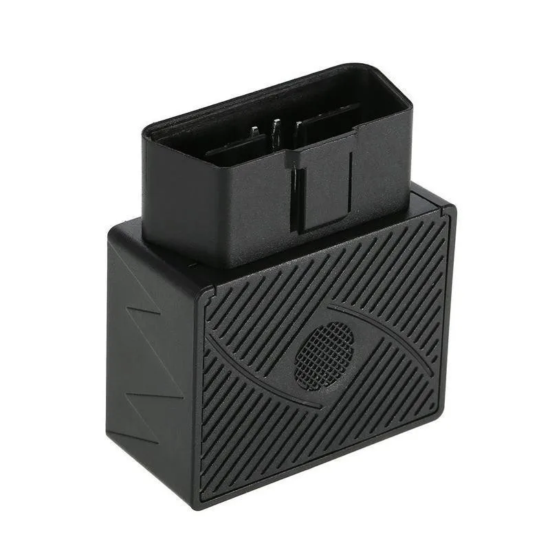 Мини-штекер gps-трекер OBDII 16PIN OBD Plug Play Car GSM OBD2 gps-трекер локатор OBDII с программным обеспечением приложение отслеживающее устройство