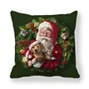 Christmas Ornaments Happy New Year 2022 Merry Christmas Decorations for Home Navidad Natal Home Decor Cushion Cover 45x45cm ► Photo 2/6