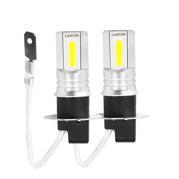 

2pcs LED Headlight Fog Lamp High Power 100W Double Sided Parts Aluminum