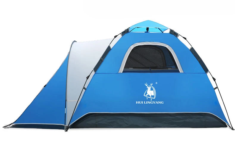 Automatische Öffnung Zelt hydraulische Doppelschicht Zelt für 2 Personen. 