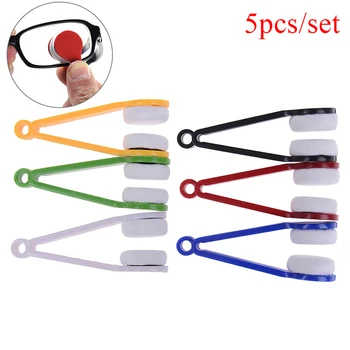 

5Pc Sun Glasses Eyeglass minifiber Spectacles Cleaner Soft Brush Cleaning Tool Remove stains fingerprint Protective lenses