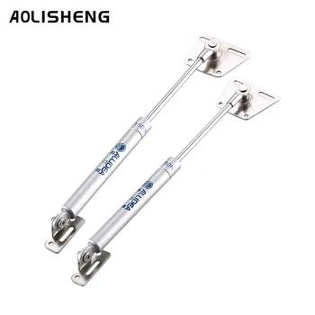 

AOLISHENG Hydraulic Gas Support Down Pressure Bar Cabinet Bed Gas 100N/10kg Support Hydraulic Rod Kitchen Hardware