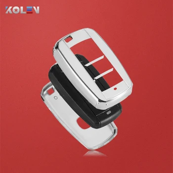 Di modo di Placcatura TPU Auto Caso Della Copertura Del Supporto Chiave A Distanza Fob Per Changan CS75 CS35 V7 CS15 Smart Key di Protezione Accessori portachiavi - Di modo di Placcatura TPU Auto Caso Della Copertura Del Supporto Chiave A Distanza Fob
