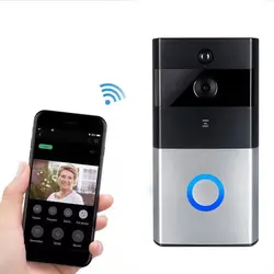 Видео дверной звонок умный беспроводной WiFi безопасности дверной звонок визуальная запись домашний монитор ночного видения домофон