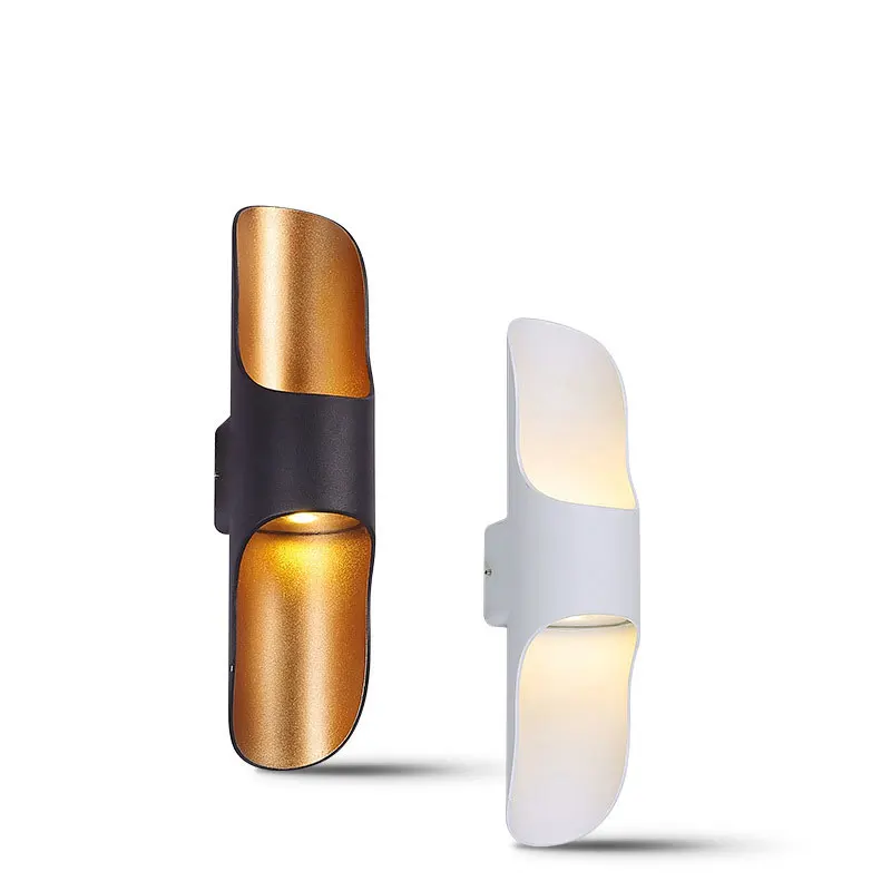 

Modern luxurious IP65 Waterproof outdoor or indoor 10W LED wall lamp Aluminum UP and Down Villa Garden porch Wall Light