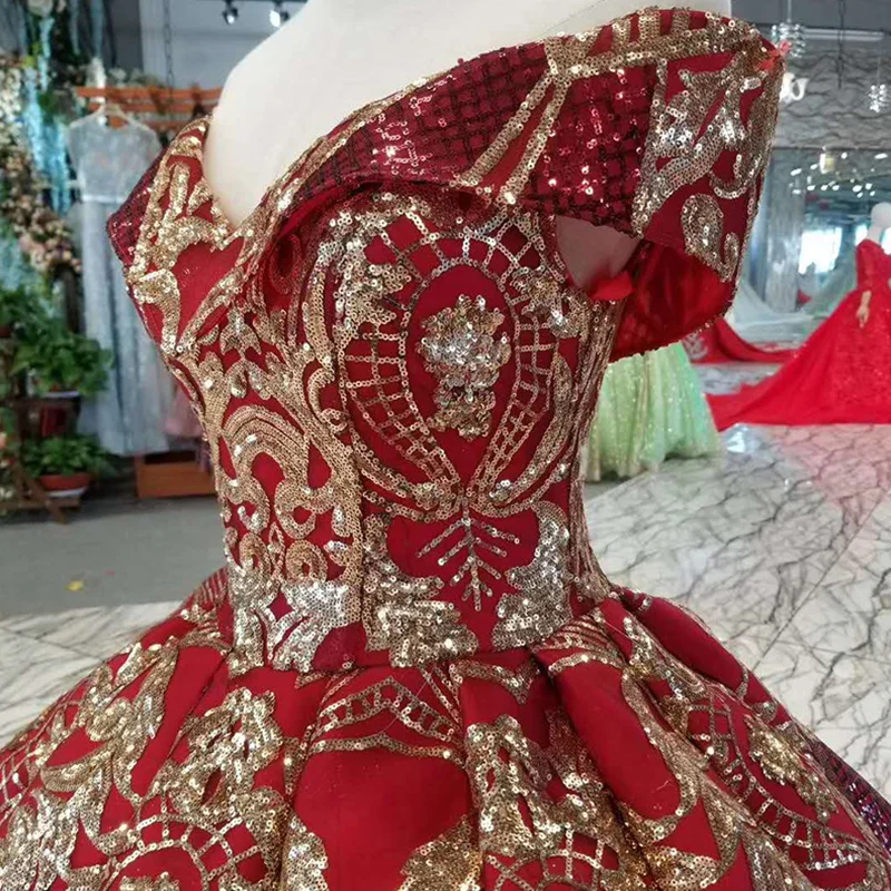 LSS124 Роскошные Длинные королевские платья для выпускного вечера Красное Бальное
