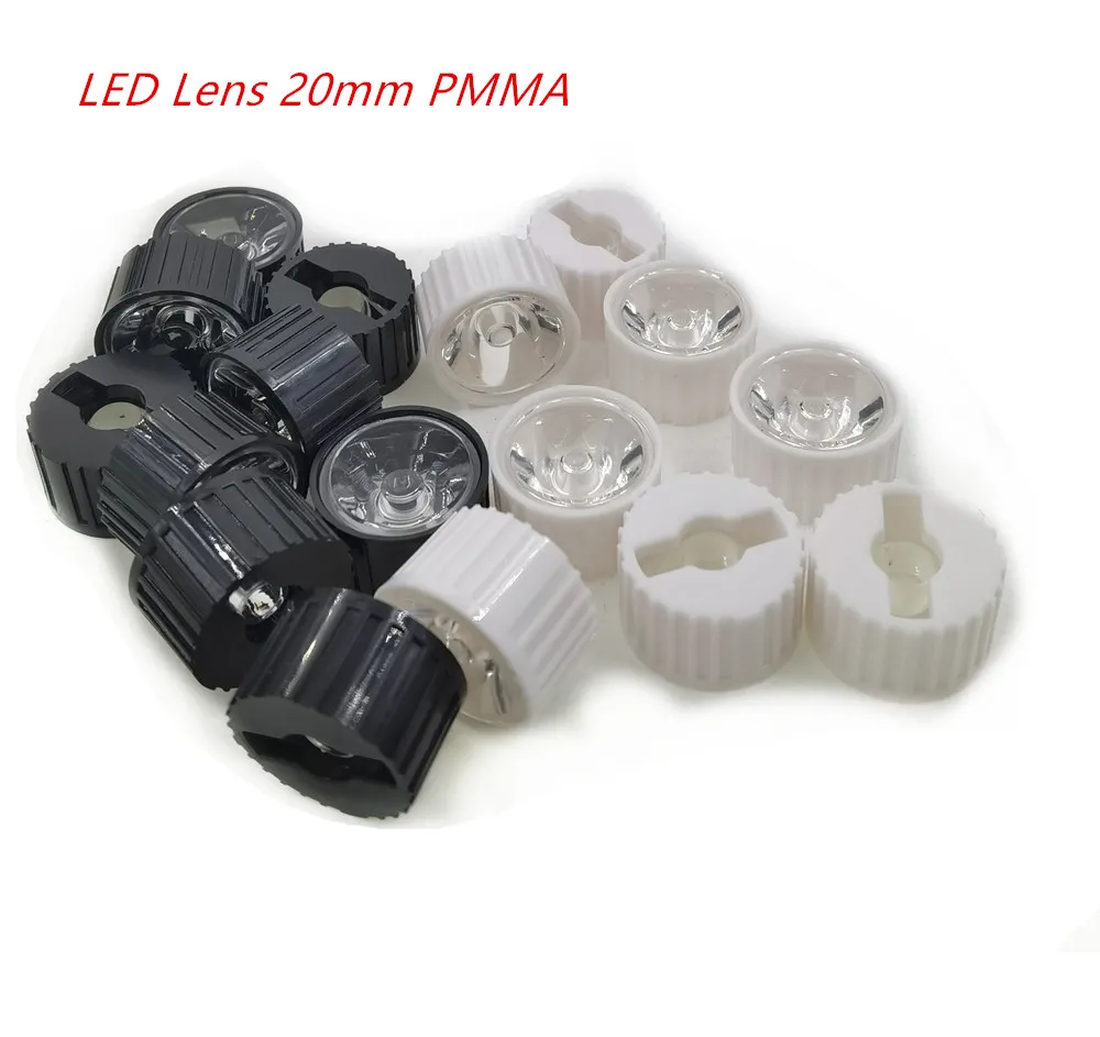 416pcs 13mm IR LED Lens 15 30 45 60 90 100 Degree 13mm Mini LED PCB