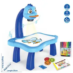 Kids Drawing Projector Table Drawing Board Beautiful Durable Painting Projector Drawing Toy