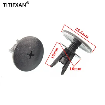 

10PCS Suitcase trunk Carpet floor Spare tire Sound insulation Cotton clip Clamp For Volkswagen Audi plastic fastener