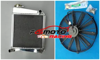 

Aluminum 3 Core Radiator + fans for 1992-1997 AUSTIN ROVER MINI SPI NIB MINI COOPER SPI 1275 GT MT 92 93 94 95 96 97