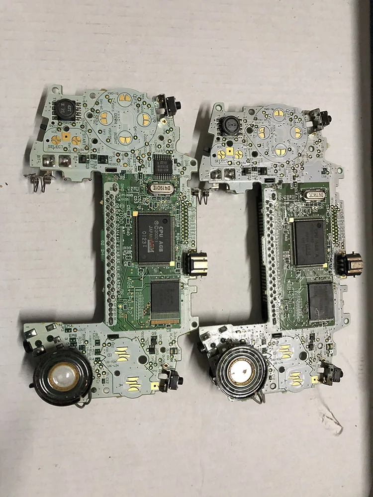 Оригинальная игровая консоль материнская плата для Nintendo GBA с подсветкой IPS экран