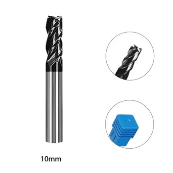

4-Flutes HRC50 1-12mm Tungsten Steel CNC Carbide End Mill Cutter Metalworking