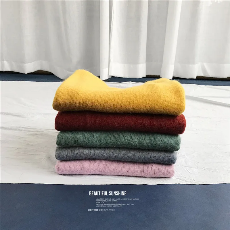 Autumn Sweater Men Warm Slim Fashion Tie-dye Gradient Casual Knit Sweter Man Streetwear Long-sleeved Pullover Men Clothes M-3XL